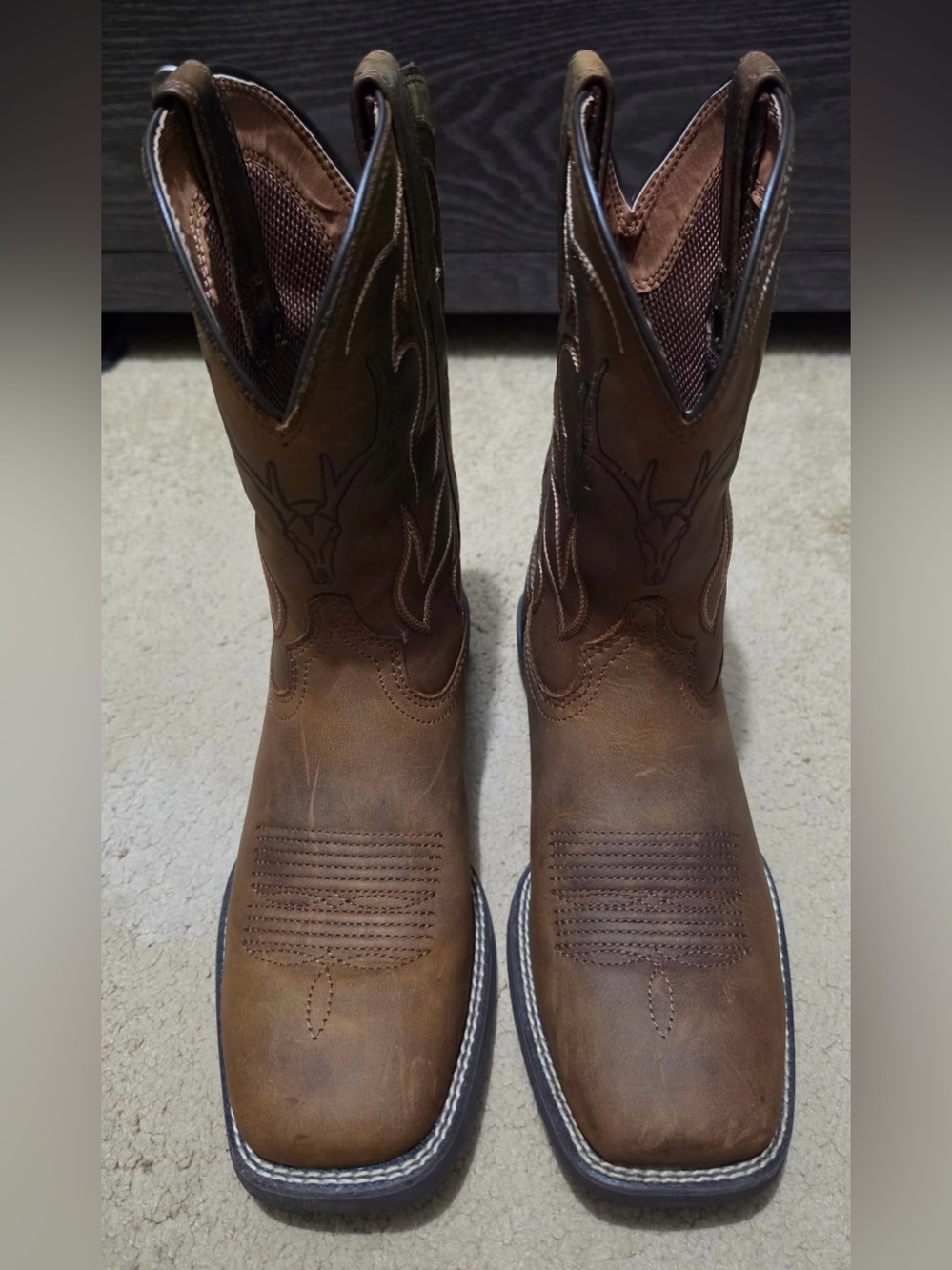 Ariat Leather Cowboy Boots